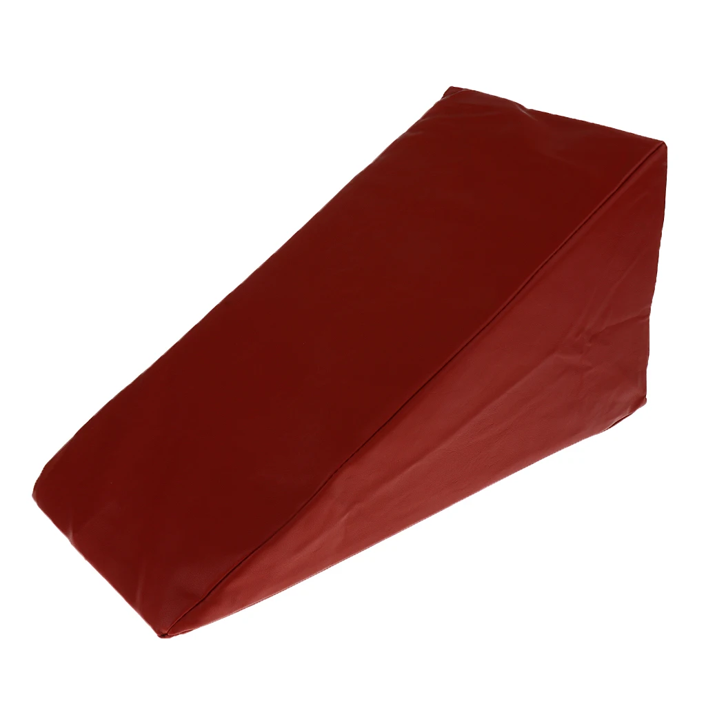 Foam Wedge Pillow Orthopedic Foot Leg Lift Elevation Support Positioner Cushion Pad Washable Zip Cover 17x7.9x7.9''