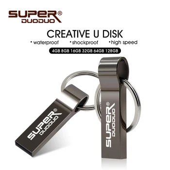 

Pen Drive Metal Pendrive 2.0 32GB 128GB 16GB 8GB 4GB High Speed Usb Flash Drive 64gb Usb Memory Disk Free Custom Logo & Shipping