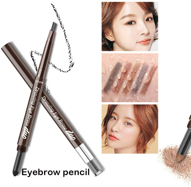 

Double Eyebrow Pencil Eyebrow Powder Waterproof Swea