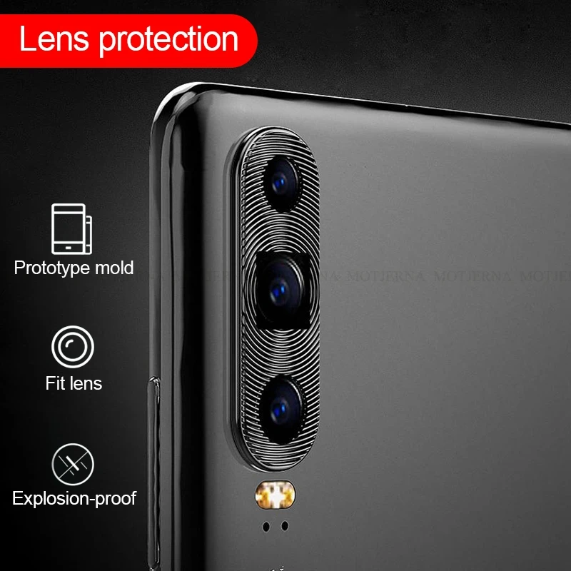 Для huawei P30 P20 P30 Pro Nova 4E объектив камеры кольцо покрытие алюминиевая защитная крышка для huawei P30 P20 Lite P20 Pro