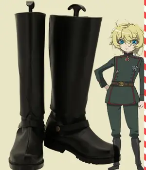

Saga of Tanya the Evil Tanya Degurechaff Cosplay Shoes Custom Made Boots
