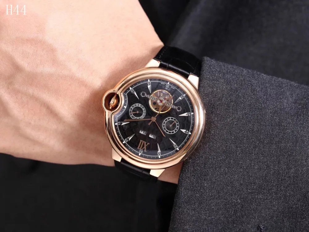 Reloj Hombre,, Топ бренд, мужские механические часы, автоматические часы с турбийоном и скелетом, мужские часы с календарем, мужские часы, Прямая поставка