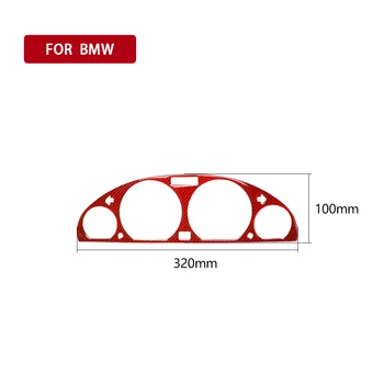 

Red Dashboard Trim Parts Accessories Car Inner For BMW E46m3 1998-2005