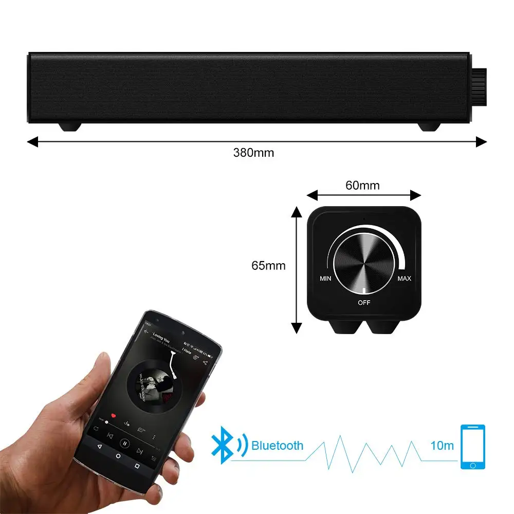 HYASIA Бесплатная доставка беспроводной динамик Bluetooth 4 2 беспроводная гарнитура с