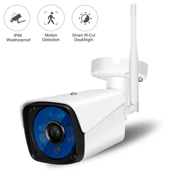 

Outdoor Security Camera HD 720P 1080P Wireless Home Surveillance WiFi IP Camera IP66 Waterproof Motion Detection Night Vision