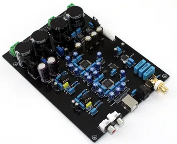 

Double parallel AK4495SEQ + AK4118 + NE5534 DAC soft board finished board supports DOP DSD
