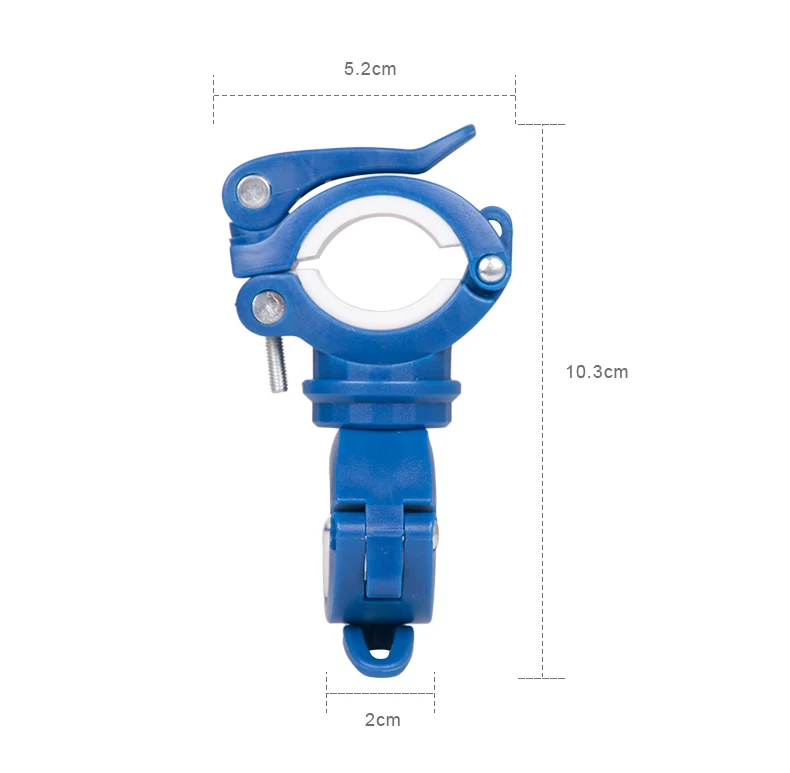 Велосипедный светильник, кронштейн, держатель для велосипедной лампы, светодиодный фонарь, головной светильник подставка для насоса, быстросъемное крепление, вращающийся на 360 градусов, HLD-211