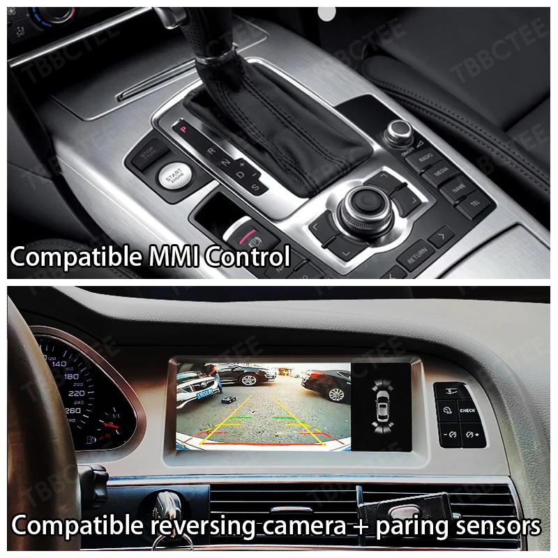 Android 10 Wireless CarPlay 6GB 64GB For Audi A6 C6 4f 2005~2011 MMI 2G 3G Car Multimedia Player GPS Navi Stereo WiFi BT