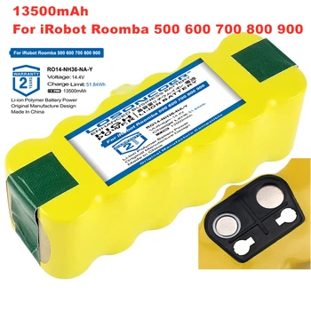 

13500mAh Battery for iRobot Roomba 500 530 540 550 600 700 800 900 Series Vacuum Cleaner 600 620 650 700 770 780 870 790 800 560
