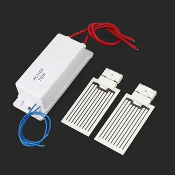 

110V 7g/h Mini Ozone Generator Power Supply with Double Split Ceramic Plate Sheets Household Air Ozonizer Machine Kit