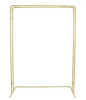 

210cm Gold Metal Square DIY Wedding Arch Stand Frame Ceremony Venue Decor