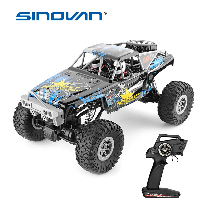 

2019 New WLtoys RC Car 2.4G 1/10 4WD Double Bridge Crawler RC Off-road Car 40 Minis Using With Transmitter Charger Toys For Kids