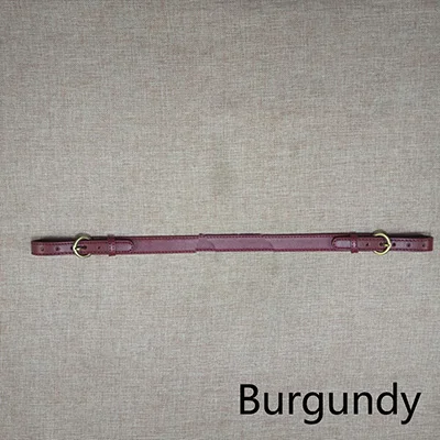 Burgundy Meetee 2 шт. 51 см искусственная кожаная сумка плечевой ремень PU ручка висячая Пряжка ручка для переноски DIY аксессуары для багажа BF477 - Цвет: Burgundy