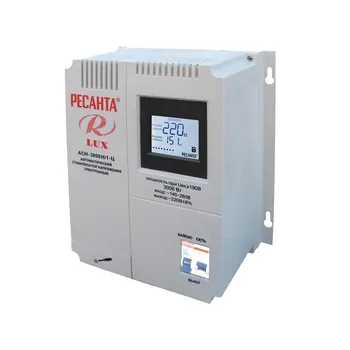 

Voltage stabilizer Lux resanta series асн-3000н/1-C