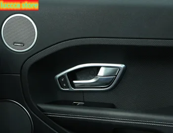 

ABS chrome car Interior door handle frame, 4 PCs for Land Rover Range Rover Evoque -, car accessories