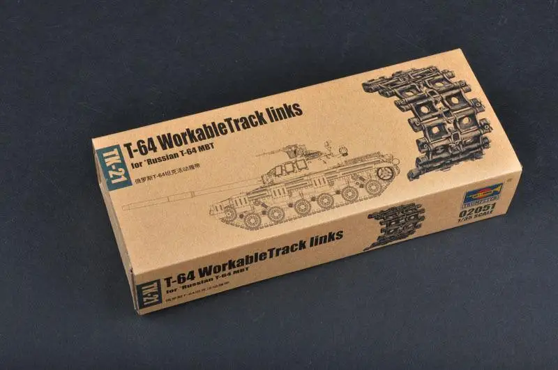 Trumpeter 1/35 02051 Russian T-64 MBT Track Links New TK | Игрушки и хобби
