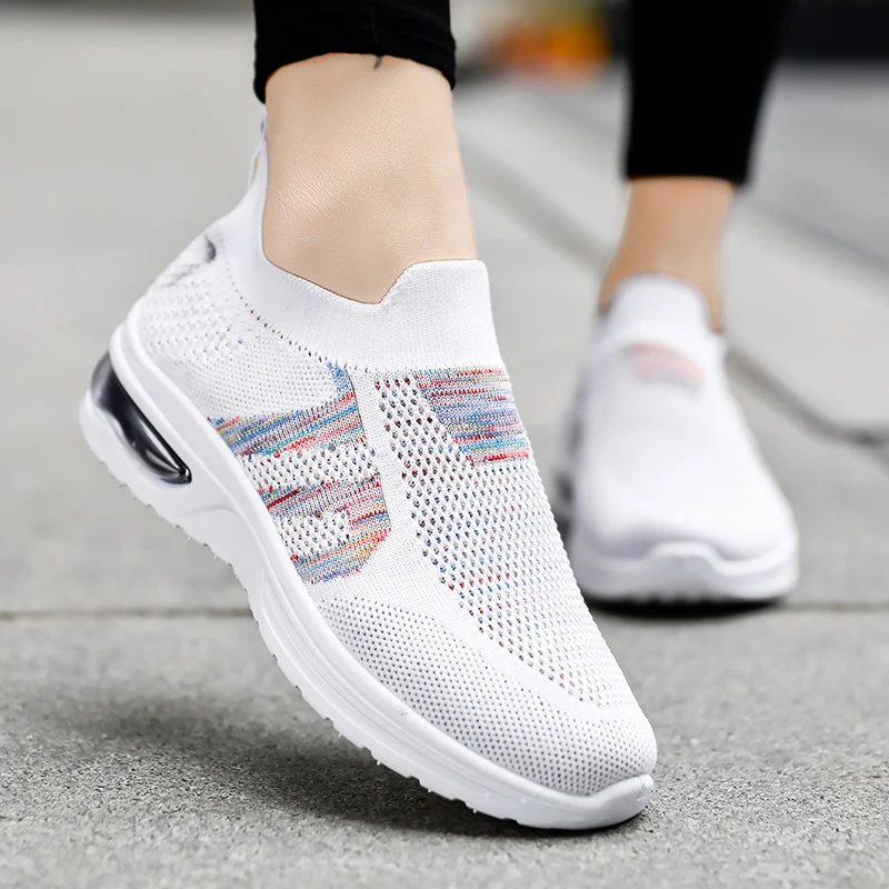 

Breathable Mesh Sneakers Female Damping Training Ladies Sport Shoes for Outdoor Running Shoes for Women