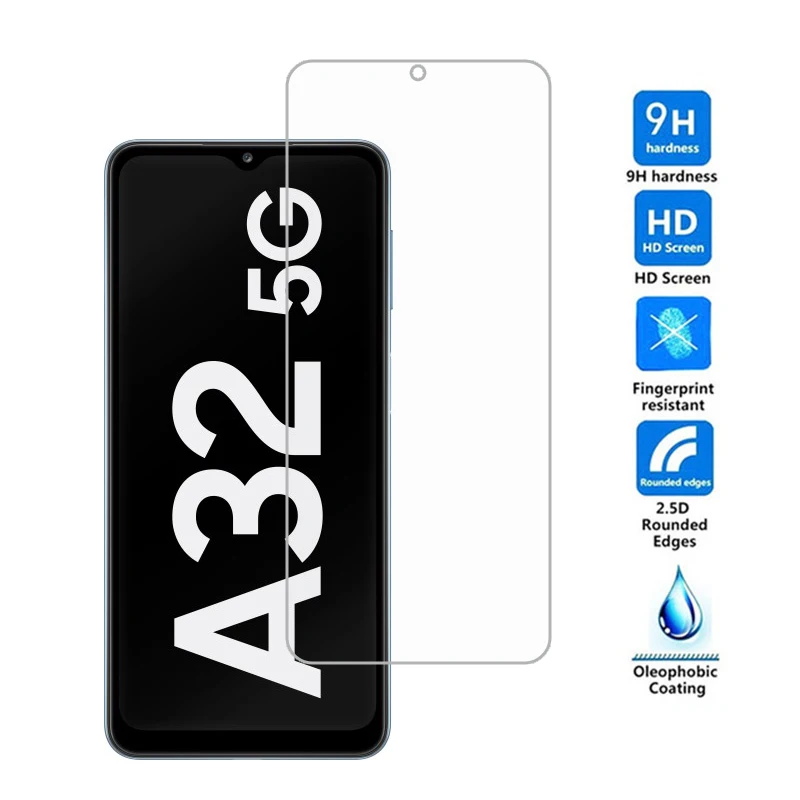 Premium Tempered Glass For Samsung Galaxy A32 5G Screen Protector protective film For Samsung Premium Tempered Glass For Samsung Galaxy A32 5G Screen Protector protective film For Samsung