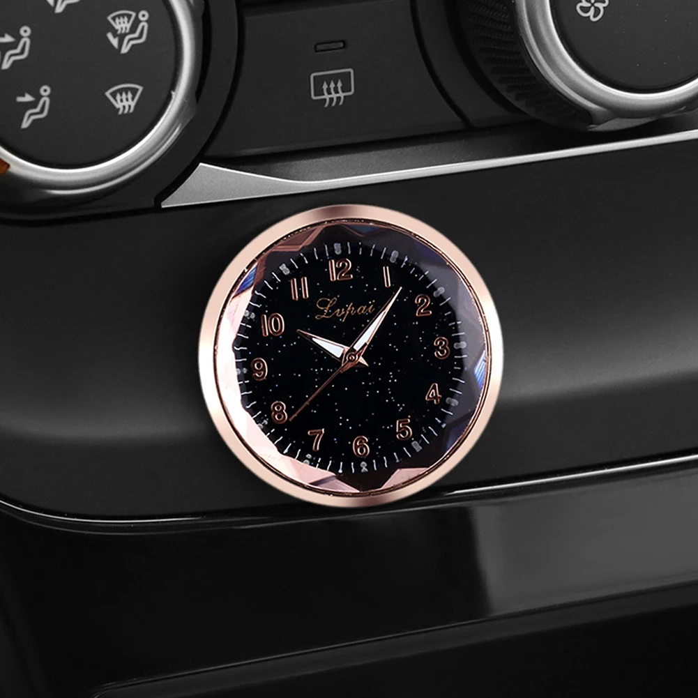 Практичная наклейка авто украшение универсальные автомобильные часы Интерьер цифровой стиль Электронный метр самоклеющиеся клейкие принадлежности мини