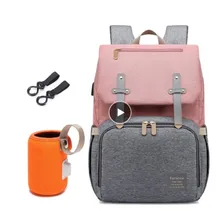 Новая сумка для подгузников для мам, сумка для детских колясок, сумка для детских колясок, usb зарядка, водонепроницаемая женская сумка Оксфорд, сумка для беременных, пеленки для ухода, рюкзак, дорожные сумки