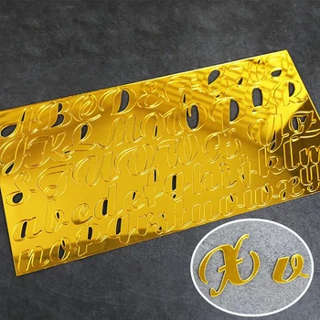 

Acrylic Letter Alphabet Mold Baking Cake Decorating Tools Press Cookie Cutter Diy Cake Stamp Fondant Mold Biscuit Cookie Stamp