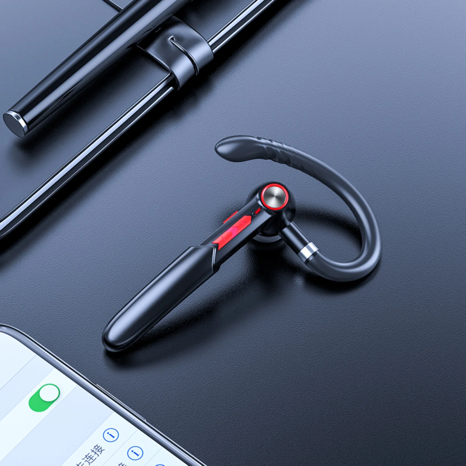 ME 100 Blutooth Earphone Wireless Stereo HD Mic Headphones Bluetooth Hands In Car Kit With Mic For iPhone Samsung Huawei Phone