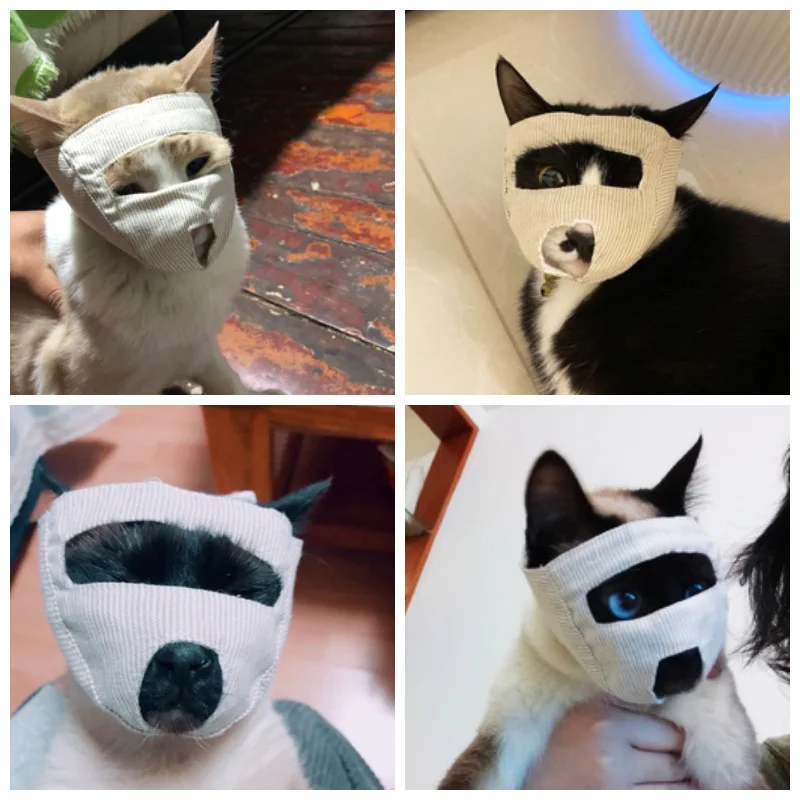 Smartpet 2 размера регулируемые маски для кошек и щенков против укусов кошачьи мордочки маски для рта укусы стоп для маленьких аксессуары для собак и кошек