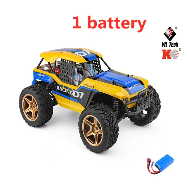 Wltoys 12402-A High Speed 2.4G 1/12 Racing RC Car Crawler 45km/h Electric Car Control Toys For Adults Kids