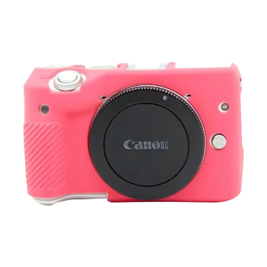 TENENELE для Canon EOS M3 сумки для камер мягкие силиконовые чехлы цветной резиновый защитный чехол для Canon eos M 3 Аксессуары