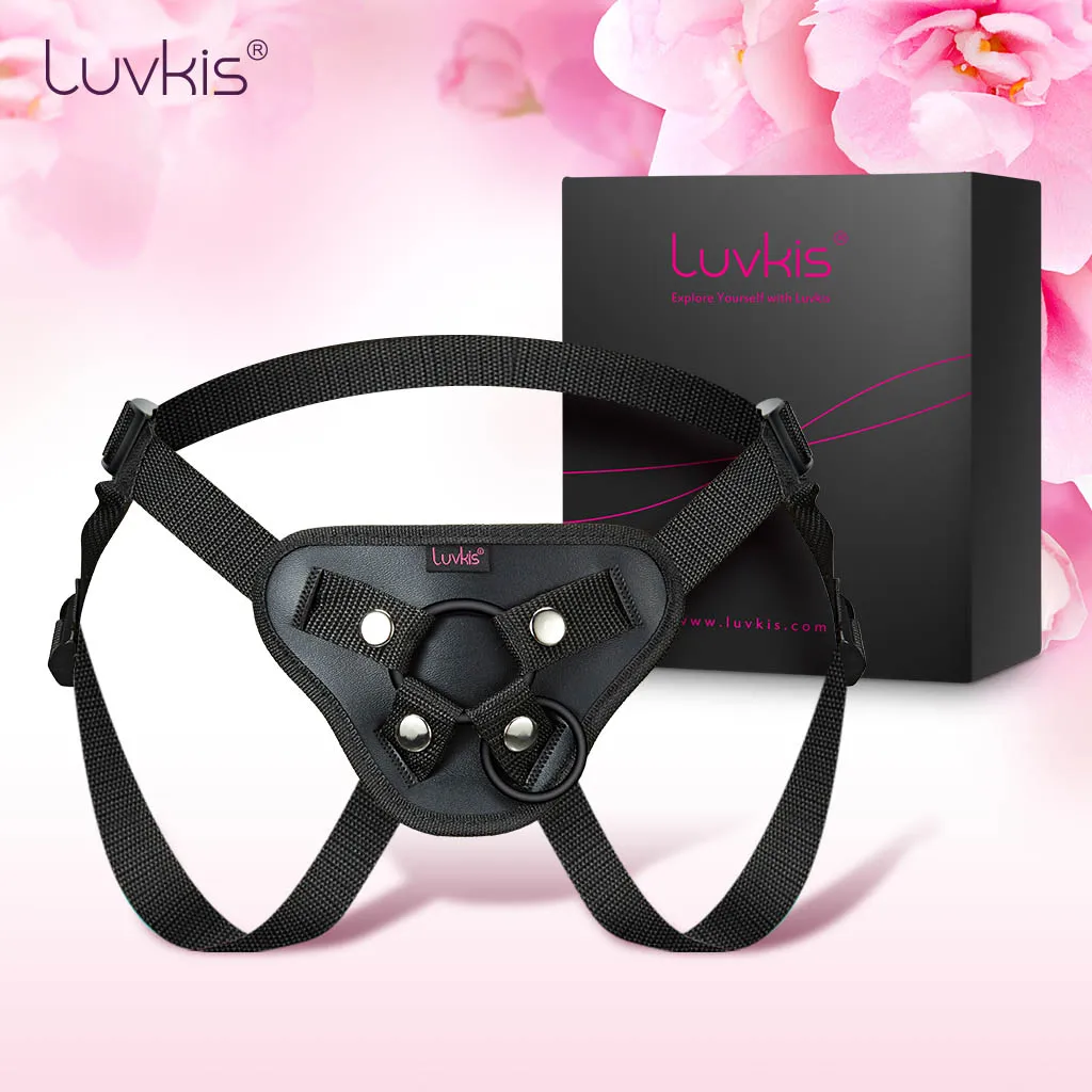 Женские и мужские Эротические трусики Luvkis Три ремешка S & M фаллоимитатор с