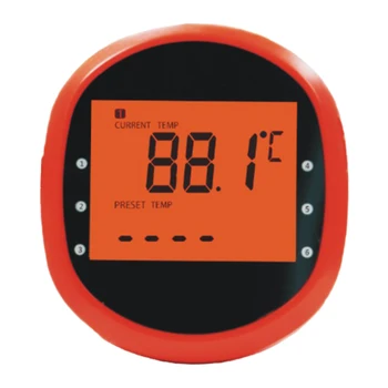 

LCD Display Backlit Digital Portable With Probe Outdoor BBQ Thermometer Meat Tool Bluetooth Kitchen Timing Wireless Food Cooking