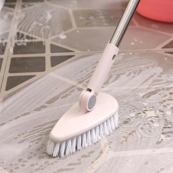 

Multifunctional Floor Brush Long Handle Cleaning Brush Bathroom Bathtub Tile Accessories High Quality Household Tool
