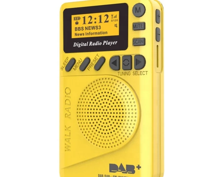 Цифровой радиоприемник MiMini DAB FM радио цифровой демодулятор Built in динамик