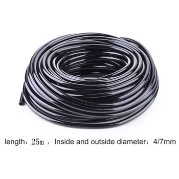 

Irrigation Garden Lawn Micro Pipe Systems 4/7mm Watering Tubing Drips Hose 25M