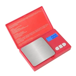Mini Balance électronique de poche en acier inoxydable, pour bijoux, numérique, or, gramme, Balance de poids, Portable 