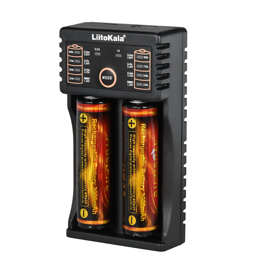 Lii-202 Smart 18650 зарядное устройство для 1,2 V/3 V/3,7 V/4,25 V 18650/26650/18350/16340/18500/AA/AAA NiMH литиевые перезаряжаемые аккумуляторы