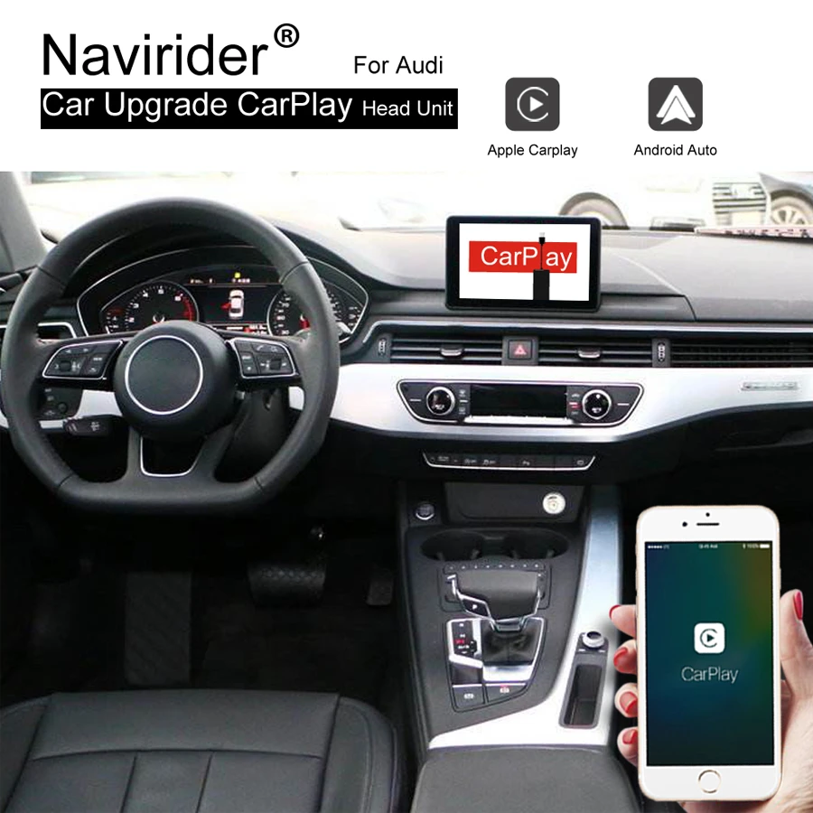 Автомобильное Обновление Аудио Видео системы Airplay Беспроводной Carplay Andriod авто для