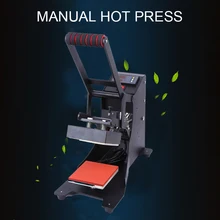 Термотрансферная горячая машина маленькая термопресс машина одежда воротник печатная машина оборудование ручная прессовочная машина
