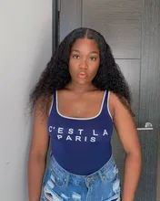 Mishell Rizado corto Bob-pelucas de cabello humano con encaje Frontal 13x4, prearrancado, para mujeres negras, peluca Virgin con ondas de agua profunda