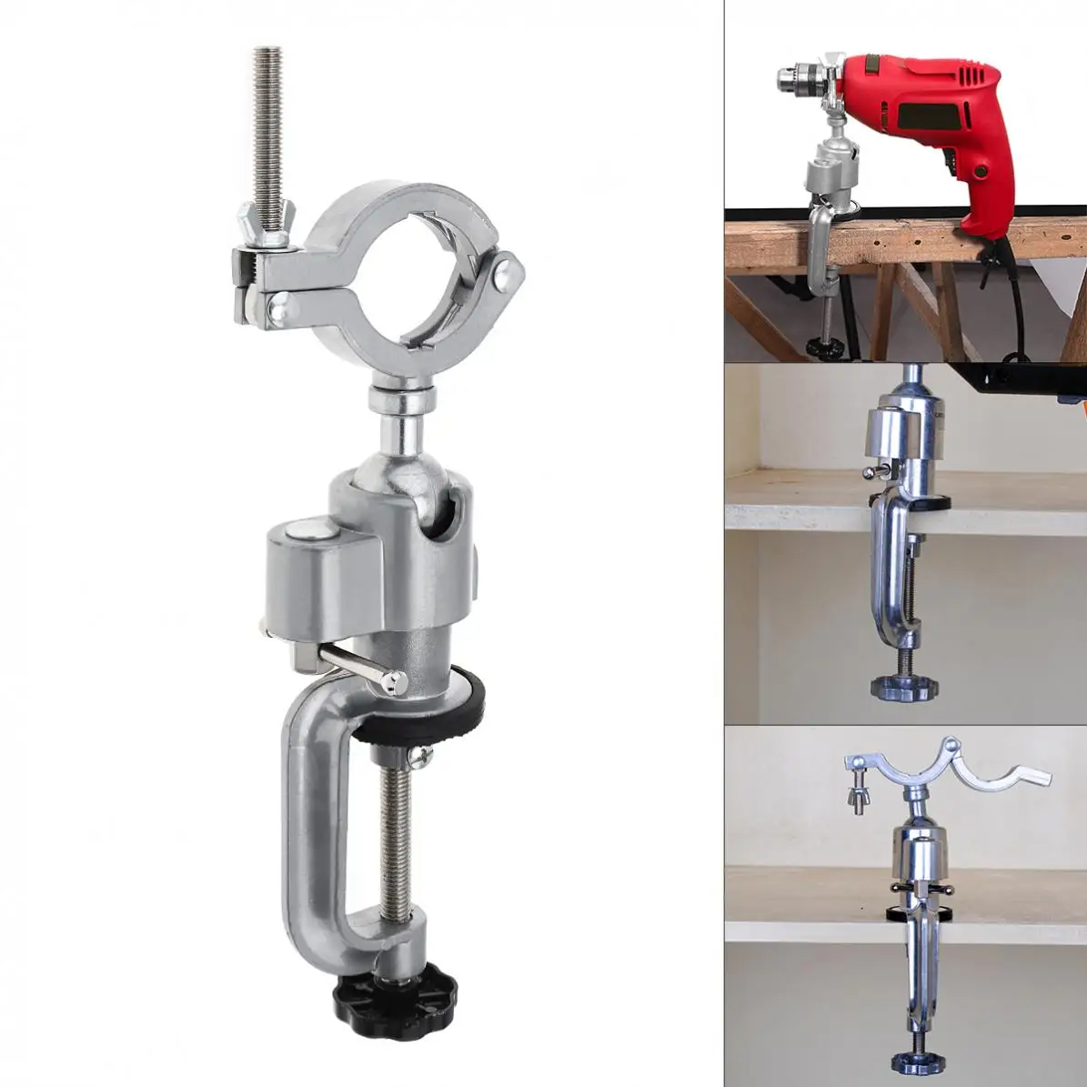 Universal Holder 360 Degree Clamp On Grinder Bench Holder Vise