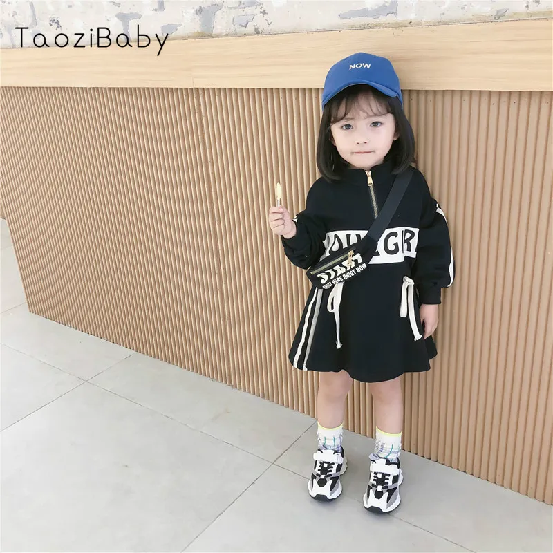 

Girls Dress 2019 Autumn New Kids Clothes Girls Fashion Sweater Dresses Girls Dresses For Party And Wedding Children Dress