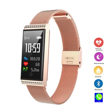 

New Smart Bracelet Fitness Tracker Smartband IP68 Waterproof Smart Watch Heart Rate Monitor Smart Watches Women Men Wristband