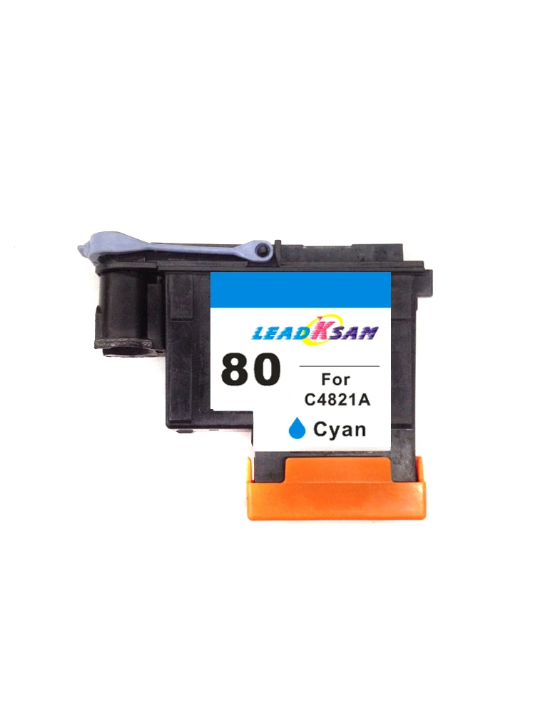 Совместима с печатающей головкой hp80 Cyan Compitable C4821A для головки 80 чернильных
