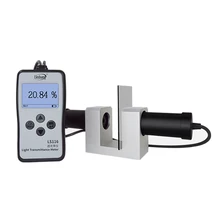 Linshang LS116 измеритель оптической передачи светильник измеритель пропускания с 380-760Nm белый светильник коэффициент пропускания соответствует стандарту CIE
