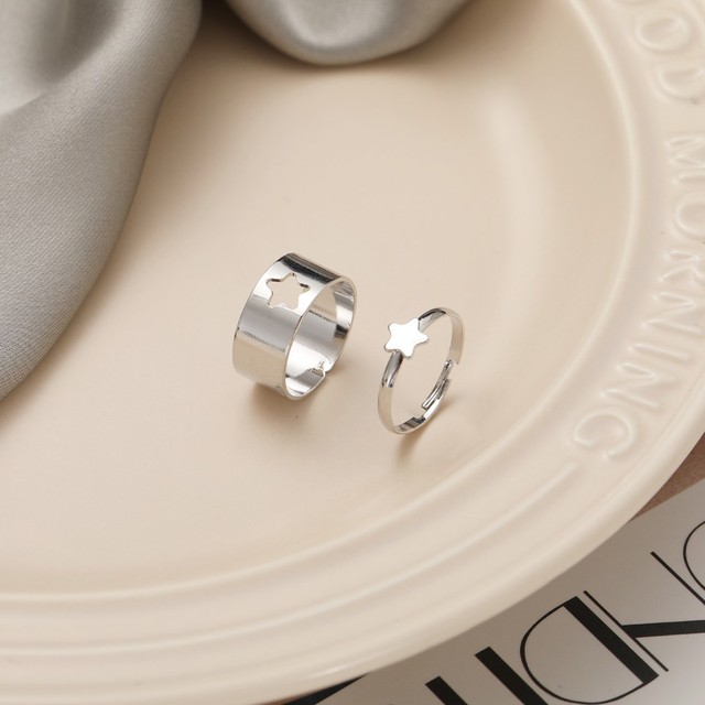 Vintage Cute Men and Women Simple Design Owl Ring Silver Color Engagement Wedding Rings Jewelry Gifts