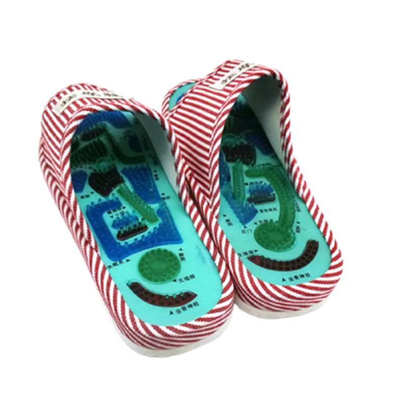 Уход за здоровьем Магнитная терапия шиацу массажные тапочки для ног мужчин и