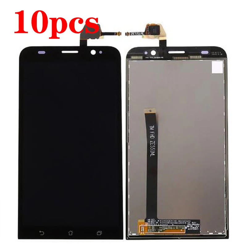 10pcs For Asus Zenfone 2 ZE551ML Z00A Z00AD Z00ADB LCD Display Screen Panel Monitor + Touch Digitizer Sensor Assembly | Мобильные