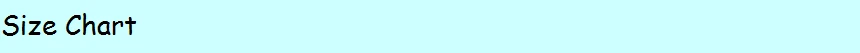 Size chart_