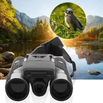

Full HD 1080P Digital Camera 2.0" LCD 12x32 HD Black Binoculars Telescope Folding with Built-in Digital Camera