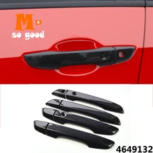 ABS Chrome For Honda Civic 10th Car door Protector Handle Decoration Cover car interior sticker shell  Accessories 2016 To 2018
